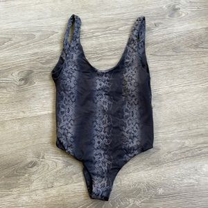 Mai underwear bodysuit python small